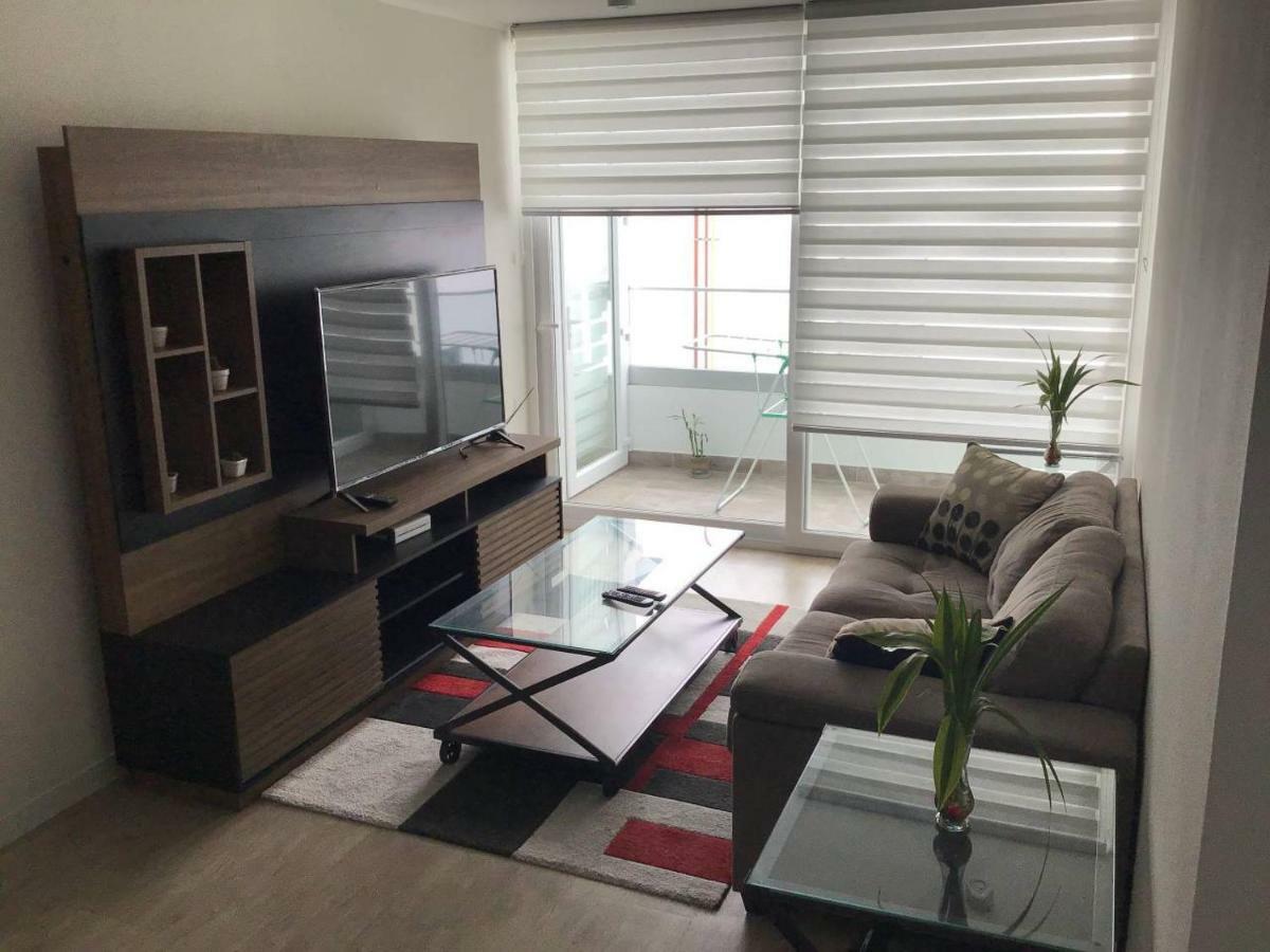 Moderno Departamento Miraflorino Con Aire Acondicionado Lima Exterior foto